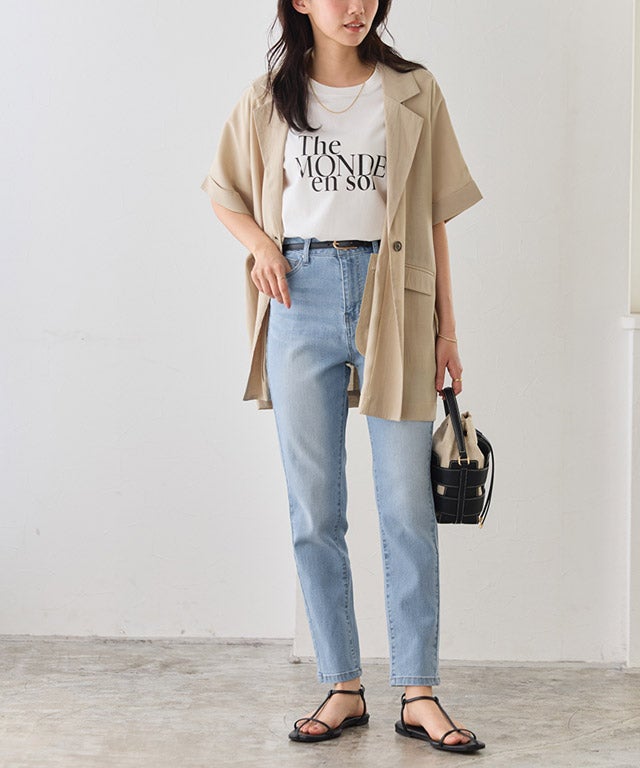 162cm / サックス / M