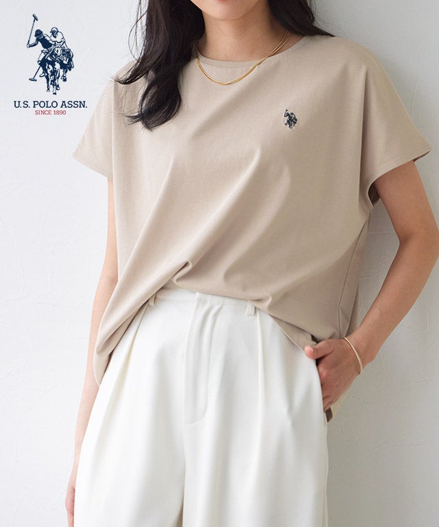 U.S. POLO ASSN. フレンチTシャツ