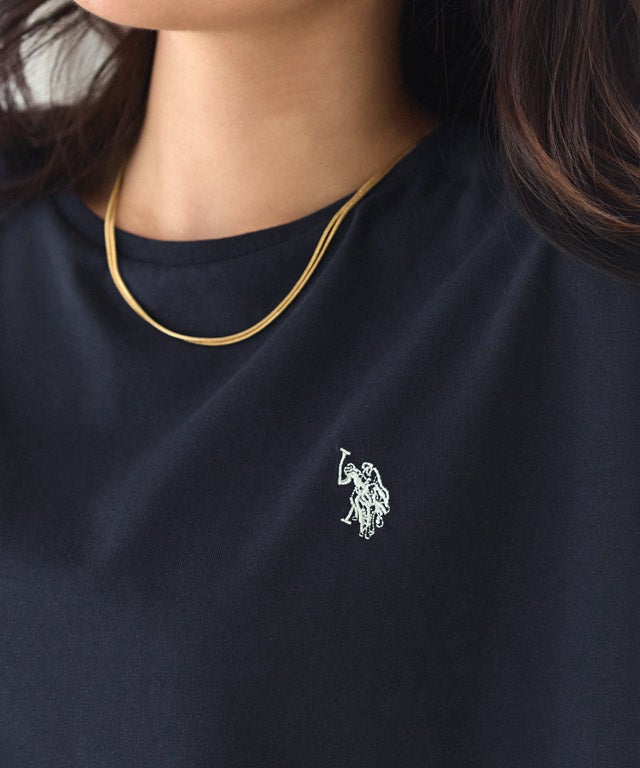 162cm / ネイビー×オフホワイト / M