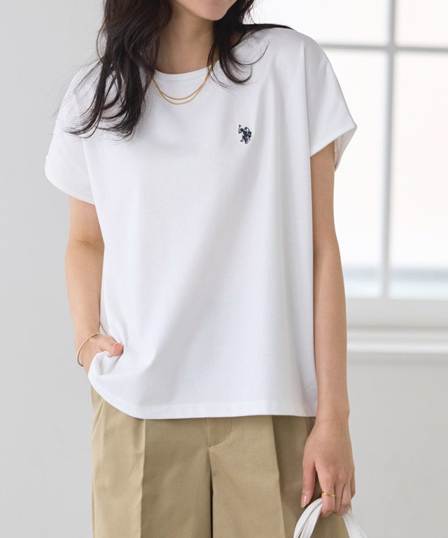 162cm / オフホワイト×ネイビー / M