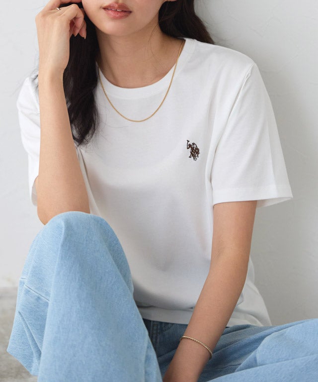 162cm / オフホワイト×ブラウン / M