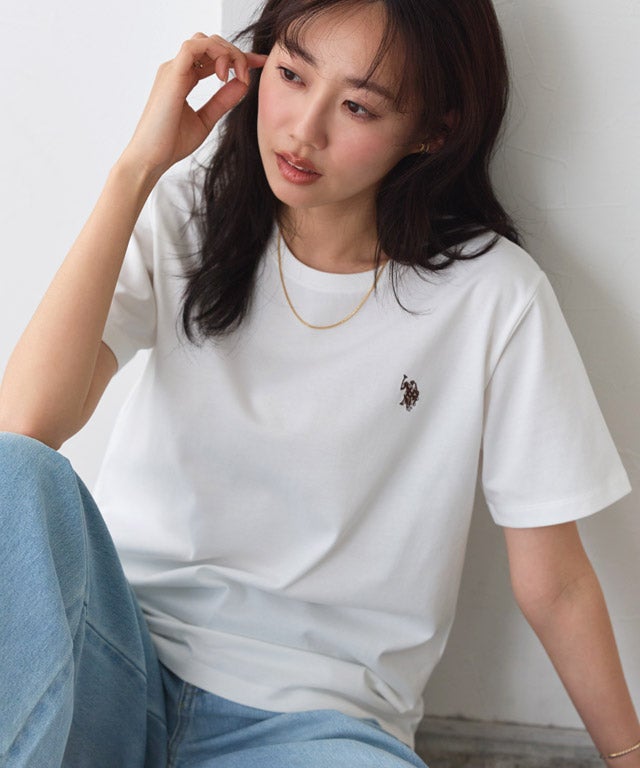 162cm / オフホワイト×ブラウン / M