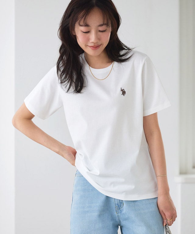 162cm / オフホワイト×ブラウン / M