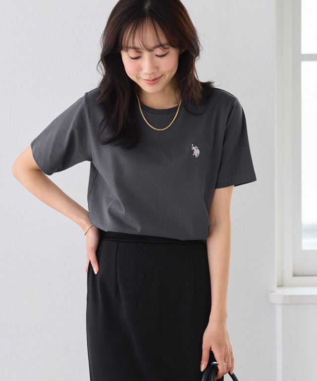 162cm / チャコール×ピンク / M