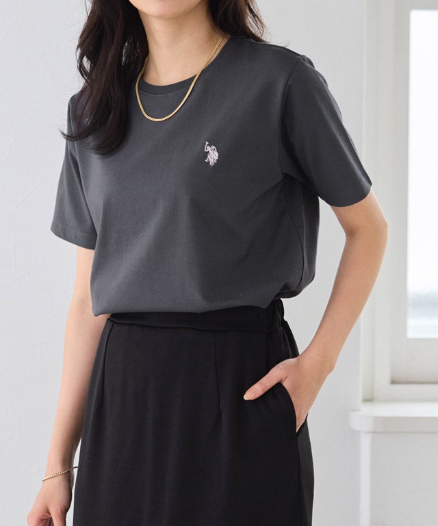 162cm / チャコール×ピンク / M