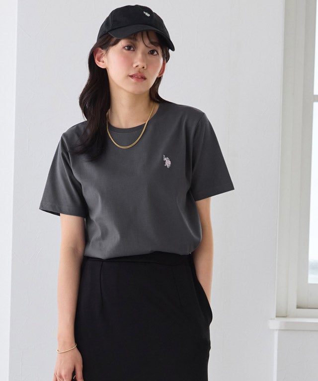 162cm / チャコール×ピンク / M