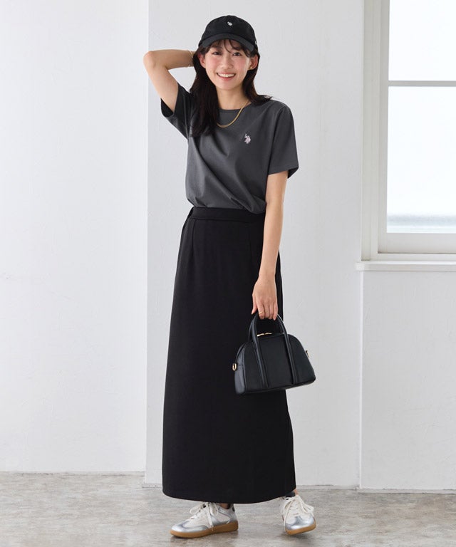 162cm / チャコール×ピンク / M