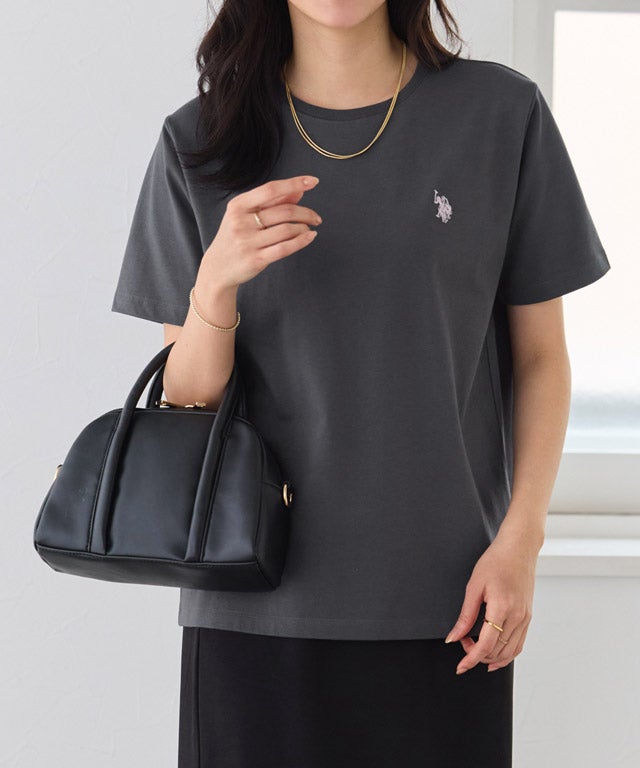 162cm / チャコール×ピンク / M