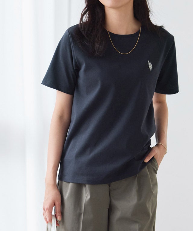 162cm / ネイビー×オフホワイト / M