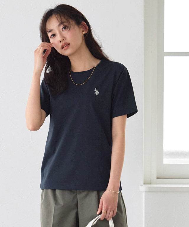 162cm / ネイビー×オフホワイト / M