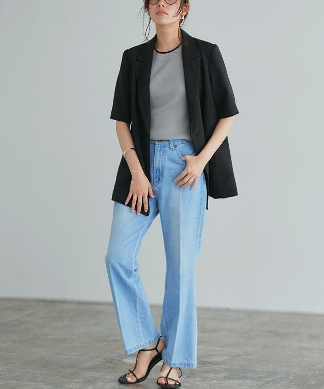 167cm / グレー×ブラック / M