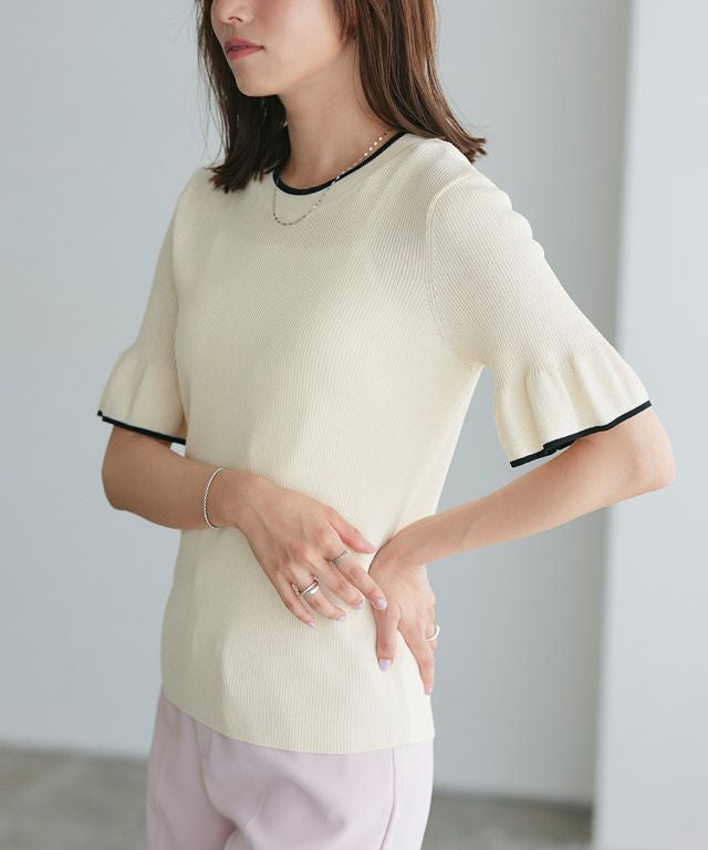 167cm / アイボリー×ブラック / M