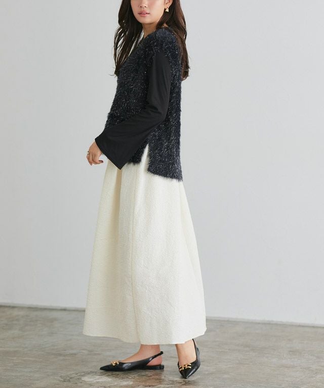 ラメシャギーニットベスト【スピード配送】 | 【公式】Pierrot（ピエロ