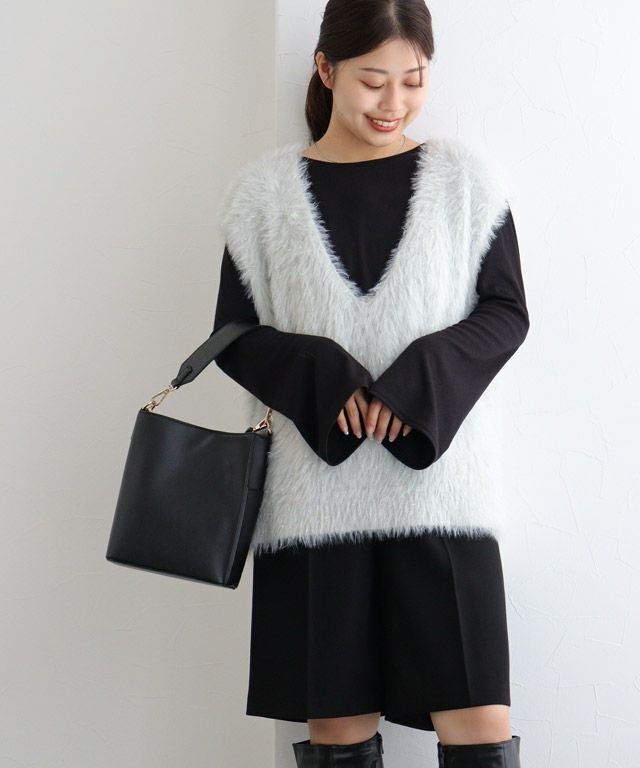 ラメシャギーニットベスト【スピード配送】 | 【公式】Pierrot（ピエロ