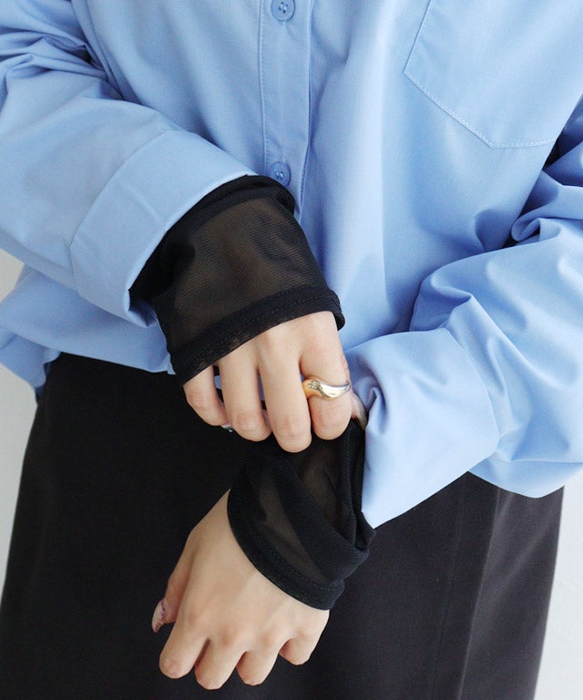 150cm / ブラック / タートルネック / シアーカフス / M