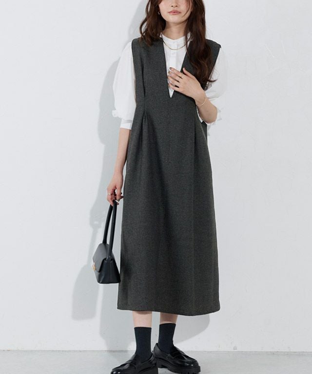 166cm / ヘリンボーンB / Dチャーコール / M