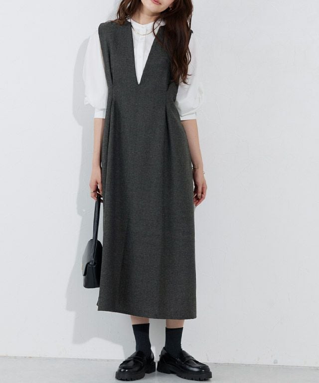 166cm / ヘリンボーンB / Dチャーコール / M