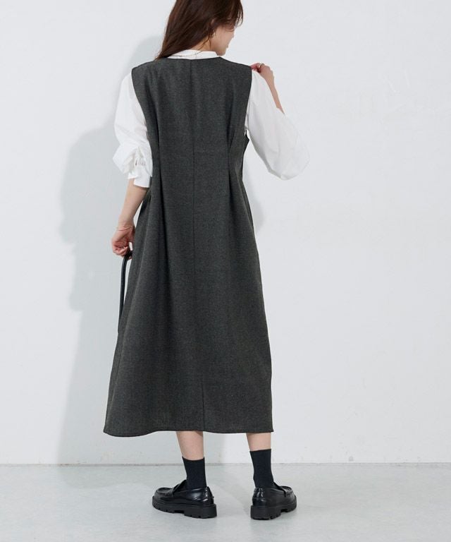 166cm / ヘリンボーンB / Dチャーコール / M