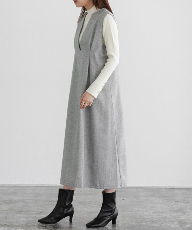 166cm / ヘリンボーンA / グレー / M