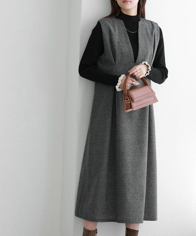 166cm / チェック / チャコール / M