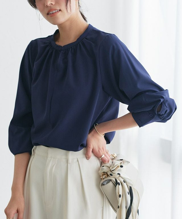 167cm / 無地 / ネイビー / M