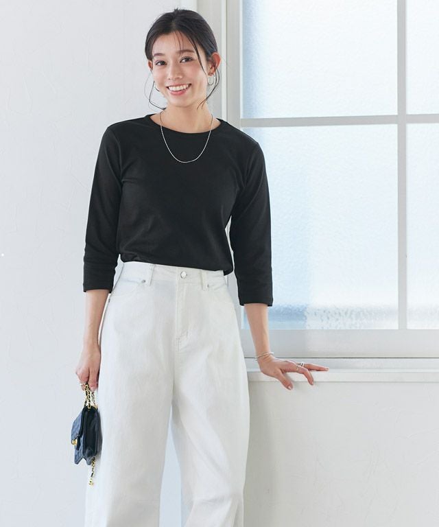 167cm / ブラック / 七分袖 / M