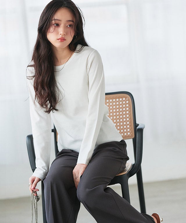 160cm / オフホワイト / 長袖 / M