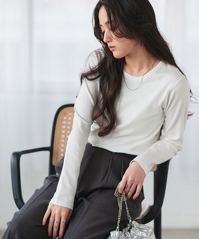 160cm / オフホワイト / 長袖 / M