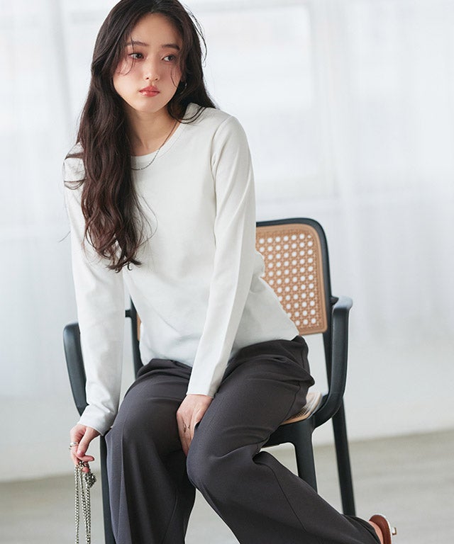 160cm / オフホワイト / 長袖 / M