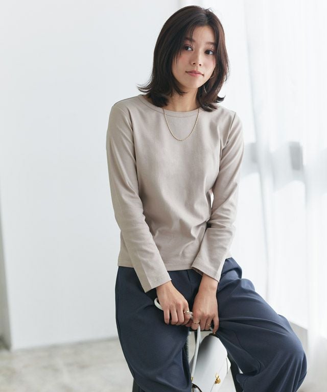 167cm / グレージュ / 長袖 / M