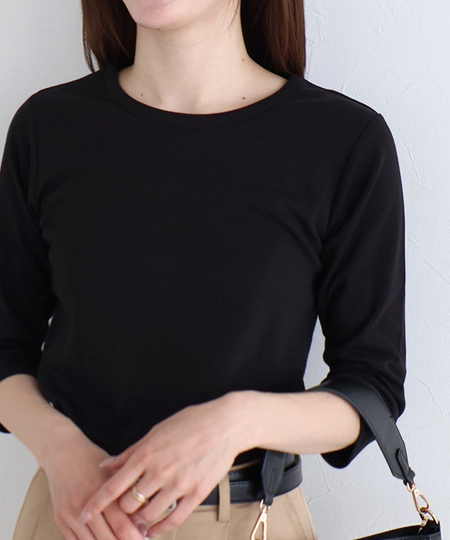 163cm / ブラック / 七分袖 / M