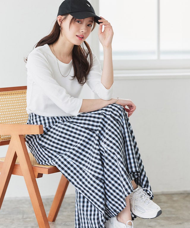 166cm / オフホワイト / 七分袖 / M