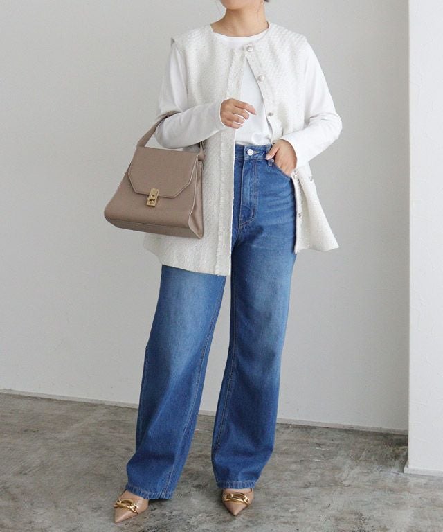 150cm / オフホワイト / 長袖 / M