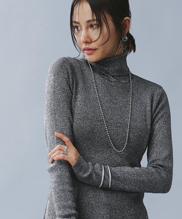 RASW]ラメリブタートルネックニット | 【公式】Pierrot（ピエロ