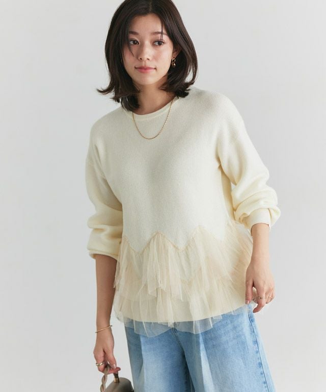 167cm / M / アイボリー