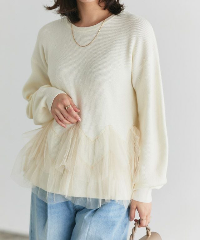 167cm / M / アイボリー