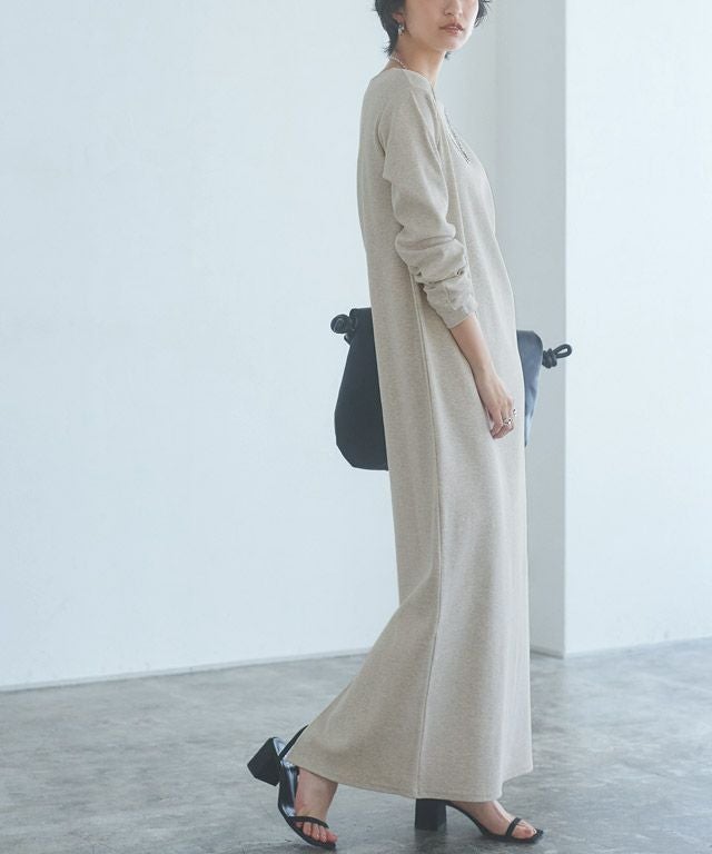 RASW]機能付きテレコIラインロングワンピース ◇送料無料 | 【公式