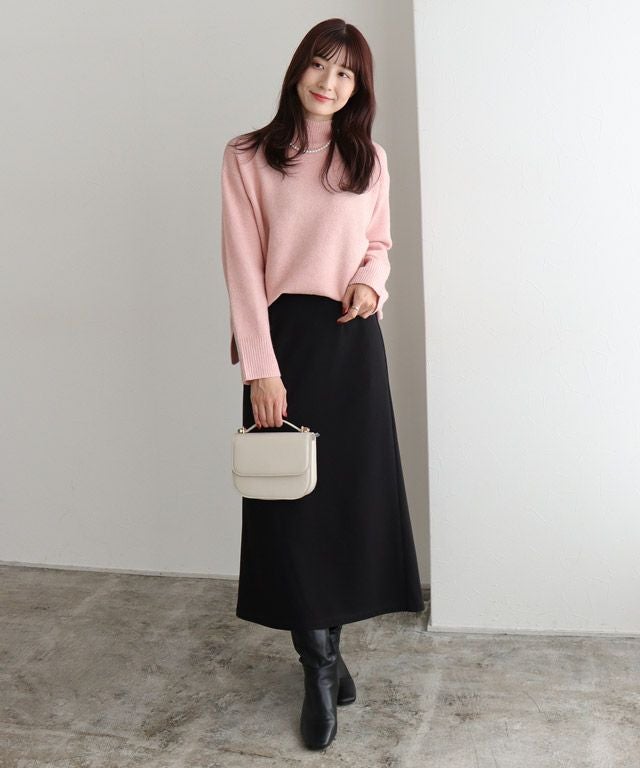 163cm/ブラック/ロング丈/M