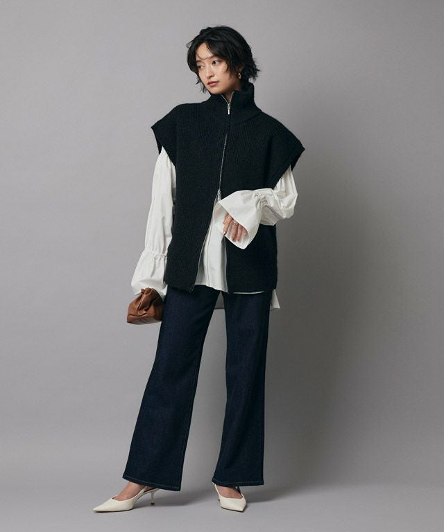 RASW]ダブルジップハイネックニットベスト【スピード配送】 | 【公式