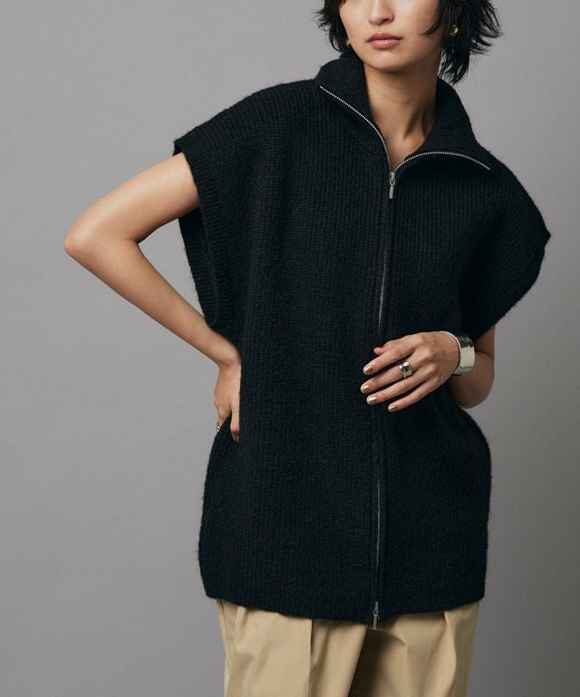 RASW]ダブルジップハイネックニットベスト【スピード配送】 | 【公式