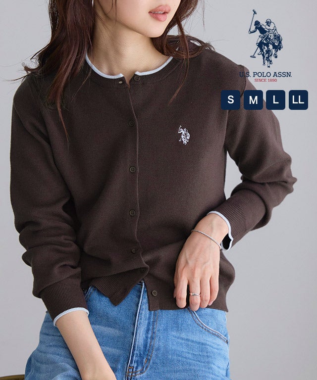 U.S. POLO ASSN. ニットカーディガン
