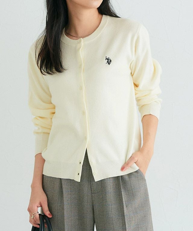 162cm / オフホワイト×ネイビー / M