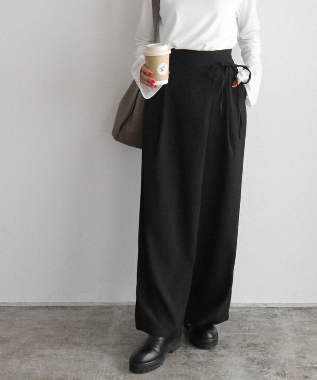 ラップワイドパンツ | 【公式】Pierrot（ピエロ）レディース
