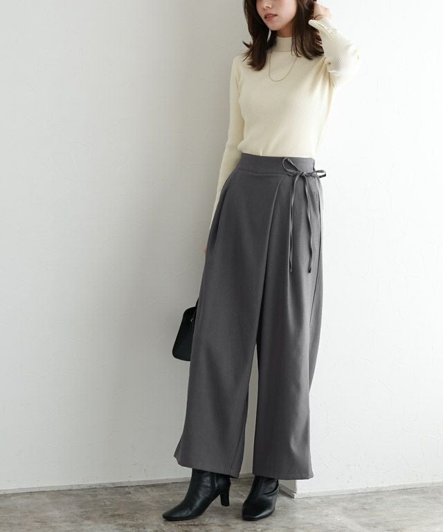 ラップワイドパンツ | 【公式】Pierrot（ピエロ）レディース