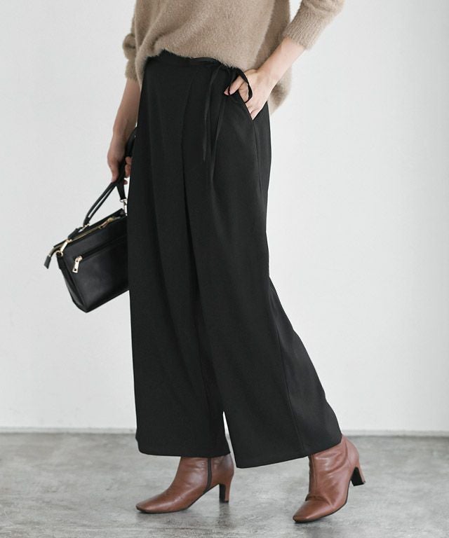 ラップワイドパンツ | 【公式】Pierrot（ピエロ）レディース