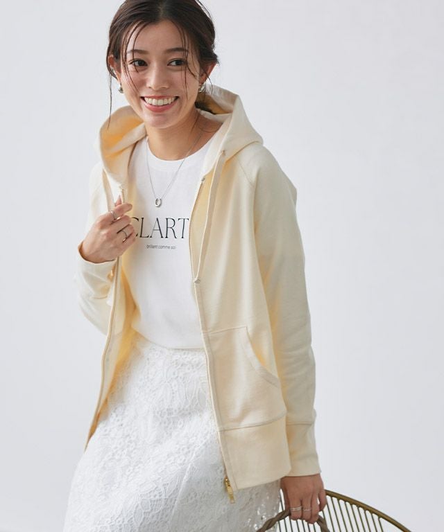 裏毛ZIPラグランパーカー | 【公式】Pierrot（ピエロ）レディース