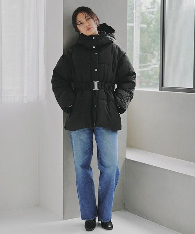 RASW]ウエストベルトファイバーダウンコート ◇ 送料無料【スピード