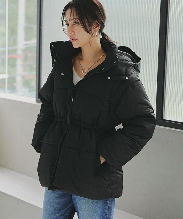 RASW]ウエストベルトファイバーダウンコート ◇ 送料無料【スピード