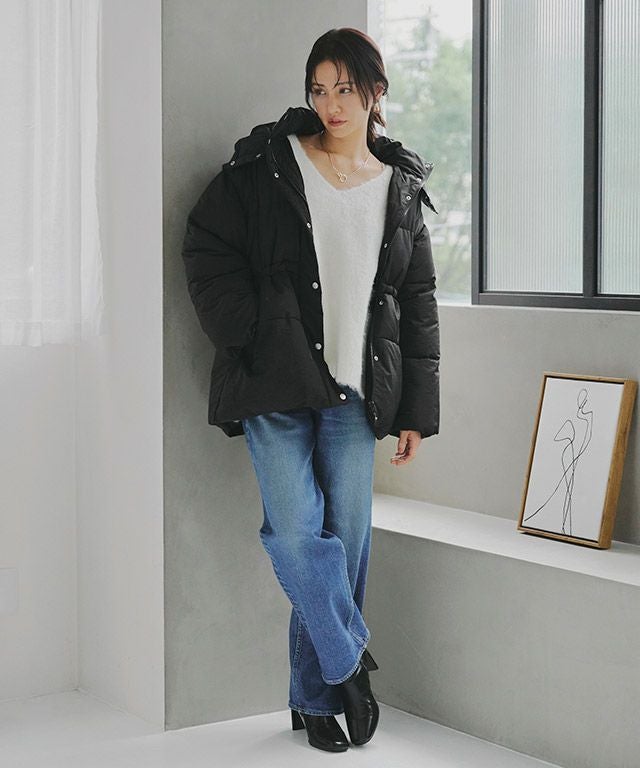 RASW]ウエストベルトファイバーダウンコート ◇ 送料無料【スピード