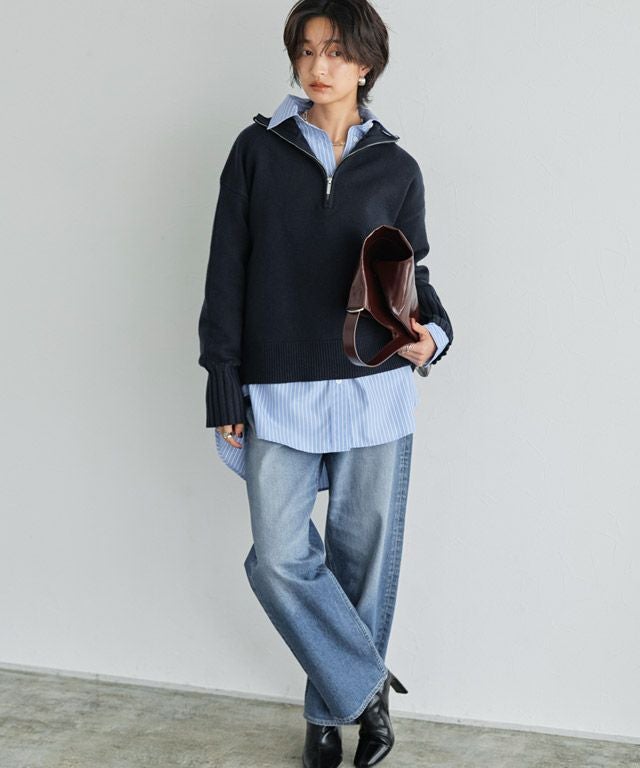 166cm / ブルー / M